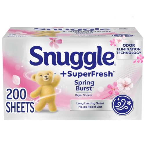 Snuggle SuperFresh Dryer Sheets, 200 Count...