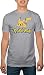 Pokemon Pikachu Pounce Mens Grey T-shirt XL