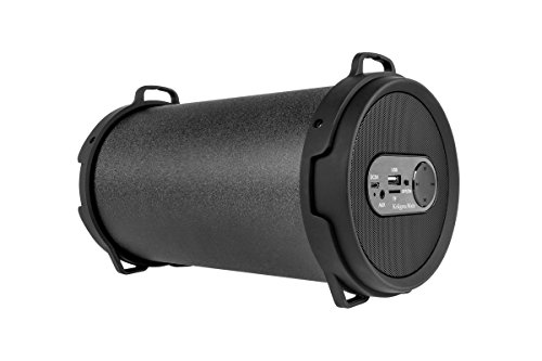 Krüger & Matz km0529 Altavoz de Bluetooth con Muy Potente Sonido en un diseño pequeño con asa Negro