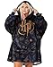 Produktbild Harry Potter Vuddie übergroße Decke Hoodie Frauen Damen Fleece Einheitsgröße