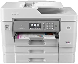 Brother MFC-J6957DW Wireless Colour Inkjet Printer |A3 3-1 (Print/Copy/Scan) | Wi-Fi/USB/NFC | A4 | 750 sheet, UK Plug