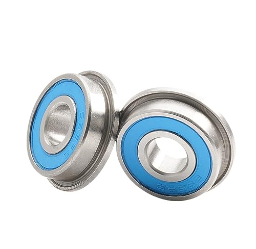 Roulement à gorge profonde F695-2RS micro joint 5x13x4mm à bride scellé bleu pour axe CNC