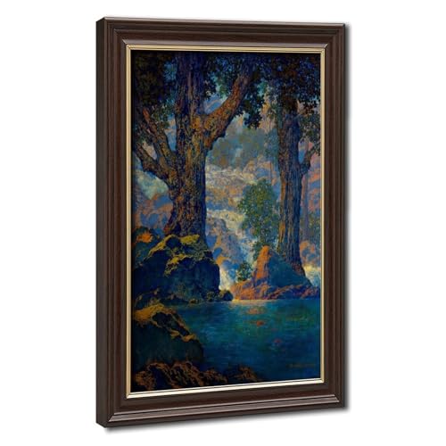 Cadre à suspendre Maxfield Parrish Cascades pour mur vide