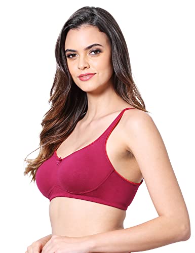 Image of VSTAR Justina Full Support Bra with Double Layered Cups, Moulded Cup Bra for Regular use, Side Shaper Panels for Bust Lift