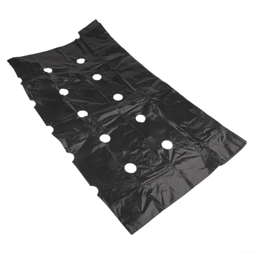 Le film PE pour couvre-sol empêche les mauvaises herbes, maintient l'humidité du sol et favorise une croissance saine des plantes (10 m x 1,35 m)