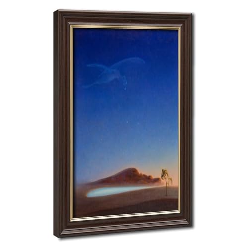 Affiches murales mystiques Agnes Pelton évasion spirituelle du désert sur toile