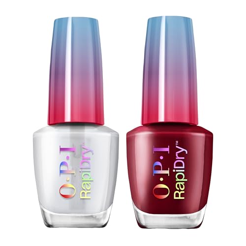 Vernis à ongles à séchage rapide OPI contre les écailles et l'attente fastidieuse