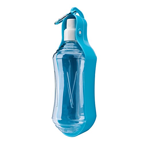 500ML Dog Water Bottle Portable Pet Drinking Bowls Puppy Water Dispenser, Food Grade