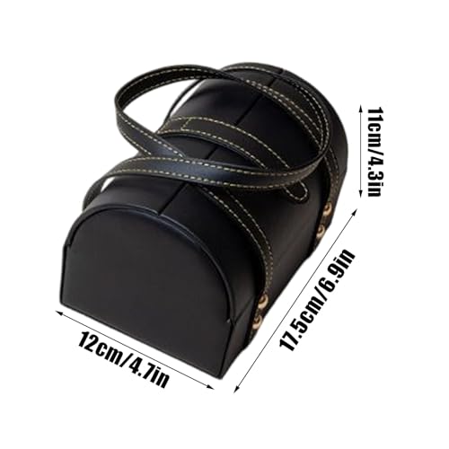 Boîte de rangement à 7 compartiments pour montres et bagues