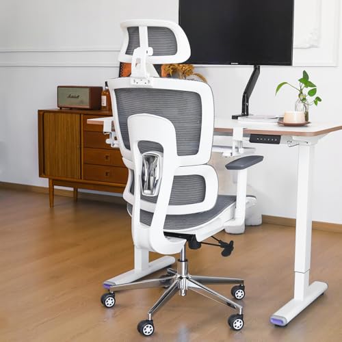 Image of NearHub Ergonomic Office Chair for Big and Tall Max 400Lbs Heavy-Duty Office Gaming Chair with Adjustable Features, High-Back Design, and Premium Comfort for Home Office, EC20