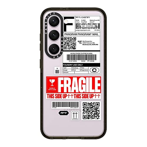 Coque Samsung Galaxy S23 antichoc Casetify PP-0008 noir transparent