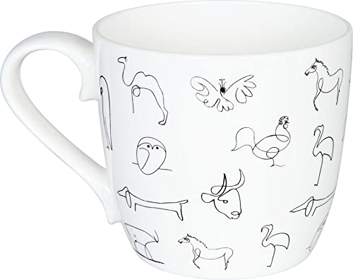 Könitz 1120570104 Picasso Animaux Tazza, 0.415 l