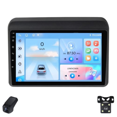 Genérico Autoestéreo para Suzuki Ertiga 2018-2020 Android 15 CarPlay con Pantalla táctil de 9 Pulgadas, 1280×720, estéreo para Auto/SWC/Bluetooth 5.0/FM Am RDS DSP/Wi-Fi/4G LTE/GPS/ADAS DVR (L600)