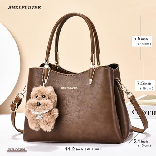 Bolso de mano para mujer estilo satchel y tote miniatura 4