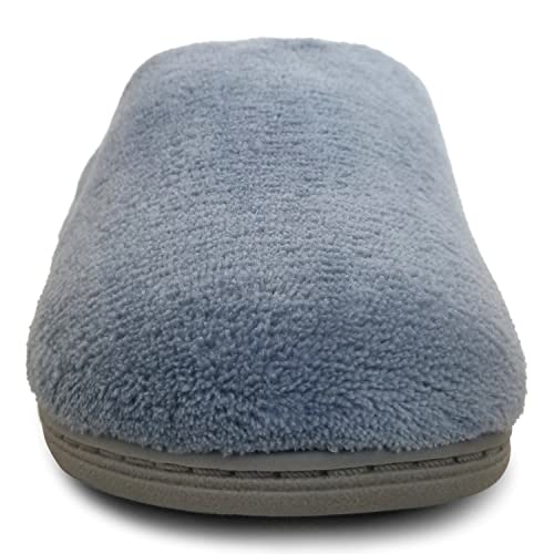 Image of Vionic Women's Gemma Mule Slipper - Comfortable Spa House Slippers that Include Three-Zone Comfort with Orthotic Insole Arch Support, Soft House Shoes for Ladies