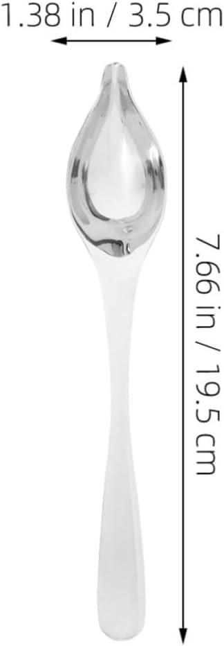 2pcs Stainless Steel Decorating Spoon for Sauce Pouring and Drizzling