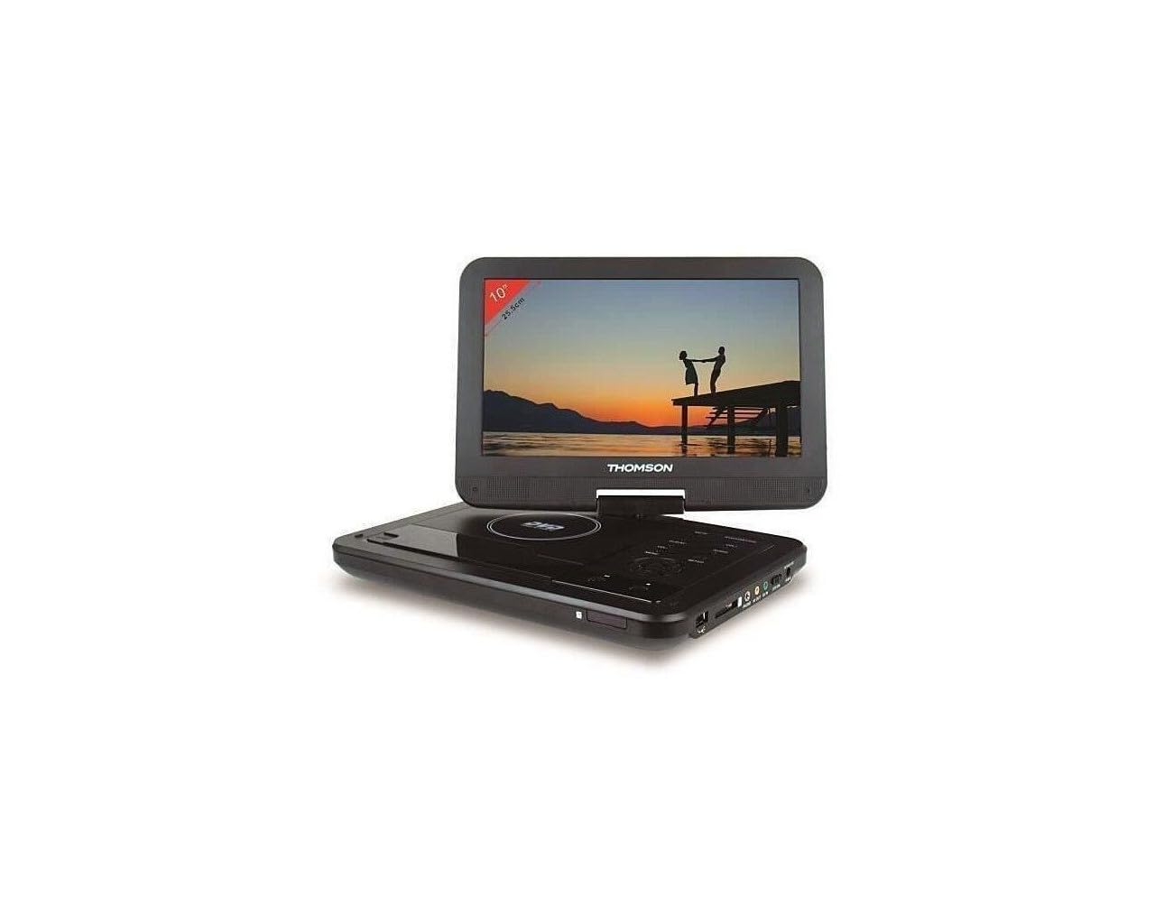 THOMSON THP360 Lecteur DVD portable - Ecran 10'' rotatif - Port USB/SD