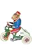 Alexander Taron Importer Tin Wind Up Monkey Rider Collectible