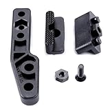HolsterBuilder Modwing Holster Claw - Light Concealment Wing for IWB Holsters - Gen 2 Concealed Carry Reversible Light Bearing with Mounting Holes - Kydex Holster Claw with Hardware Kit
