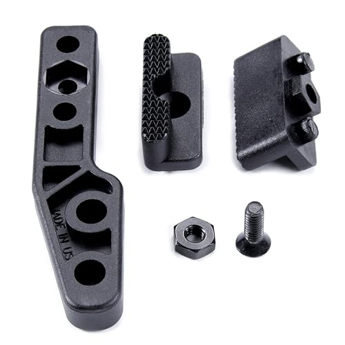HolsterBuilder Modwing Holster Claw - Light Concealment Wing for IWB Holsters - Gen 2 Concealed Carry Reversible Light Bearing with Mounting Holes - Kydex Holster Claw with Hardware Kit