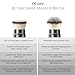 DUcare Retractable Airbrush Kabuki Brush for All Face Makeup & Foundation for Liquid, Cream and Powder Face Makeup With Aluminum Handle