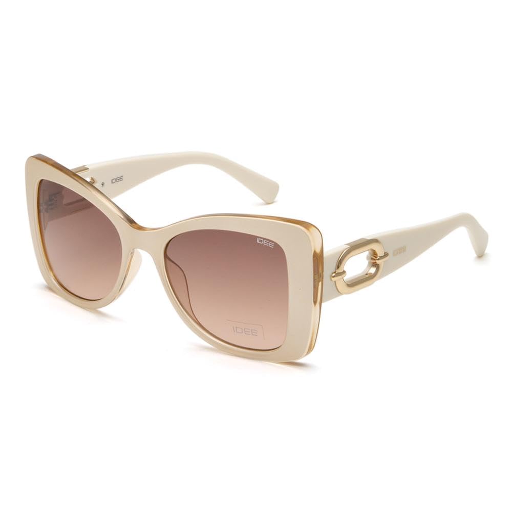 IDEE Sunglasses| 100% UV Protected | Gradient | Full Rim | Butterfly | Women | Medium |Polycarbonate Frame |Gradient Polyc...