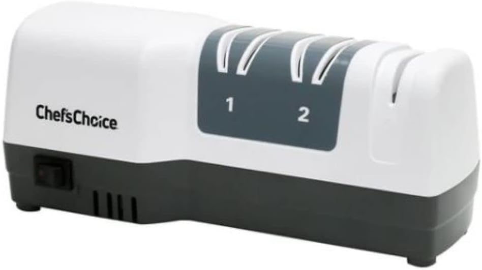 Chef's Choice Model 250 3-Stage Hybrid Knife Sharpener, White