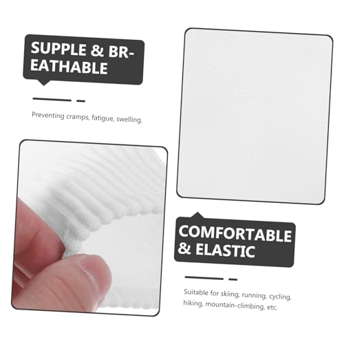 2pairs Elastic Sports Stockings for Boys Girls High Elastic Design Breathable Wear-resistant Football Socks for Outdoor Activities for Soccer Climbing and More3