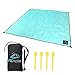 Produktbild FE Active - Extra große Anti-Sand-Stranddecke. Kompakte sandabweisende Decke mit sandabweisender Strandtasche. Ideal für Strand, Picknickmatte, Camping, Yoga, 2 x 2 m. | In Kalifornien, USA entworfen