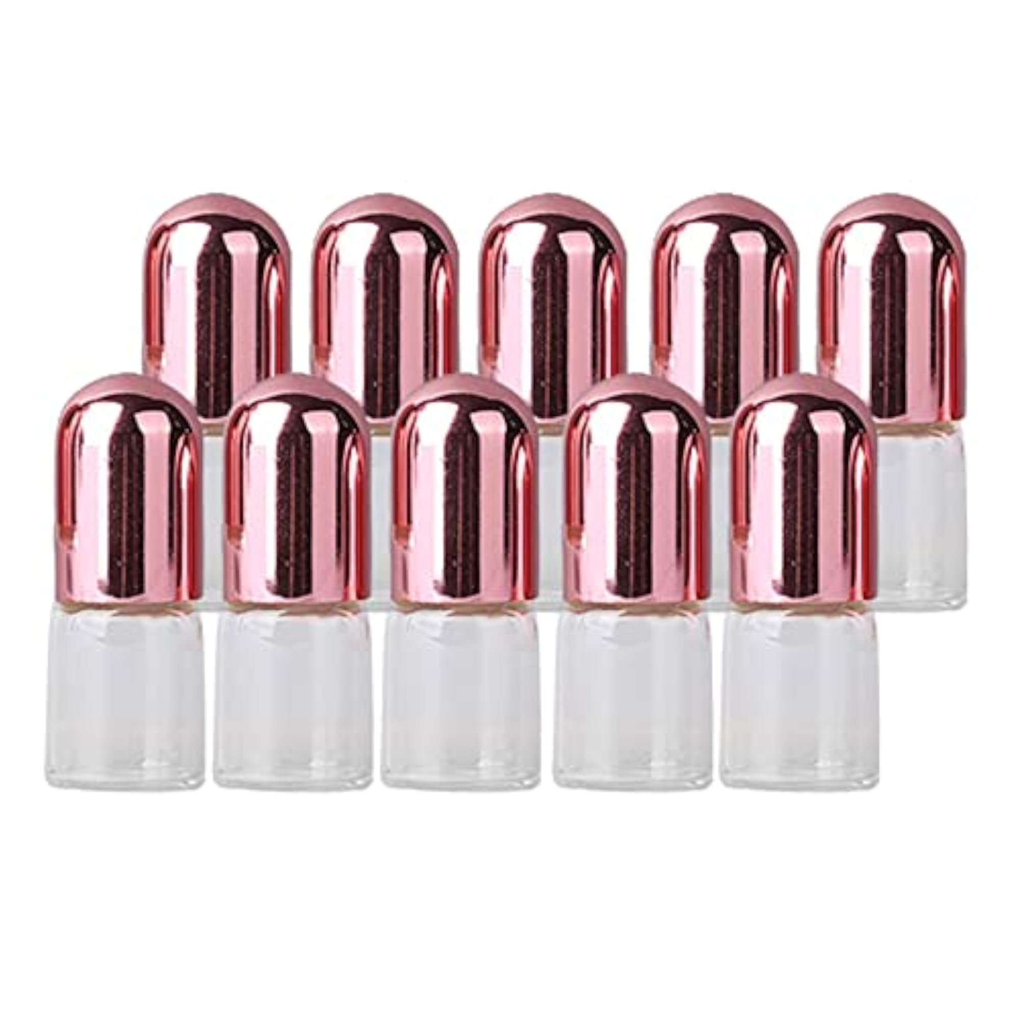 10x Essential Oil Roller Bottles, Mini 2ml Set