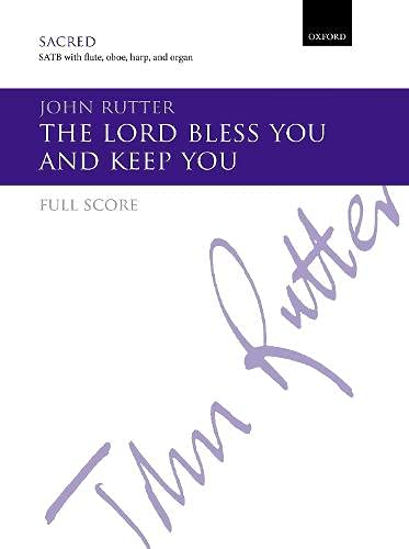 The Lord bless you and keep you: Reduced orchestration