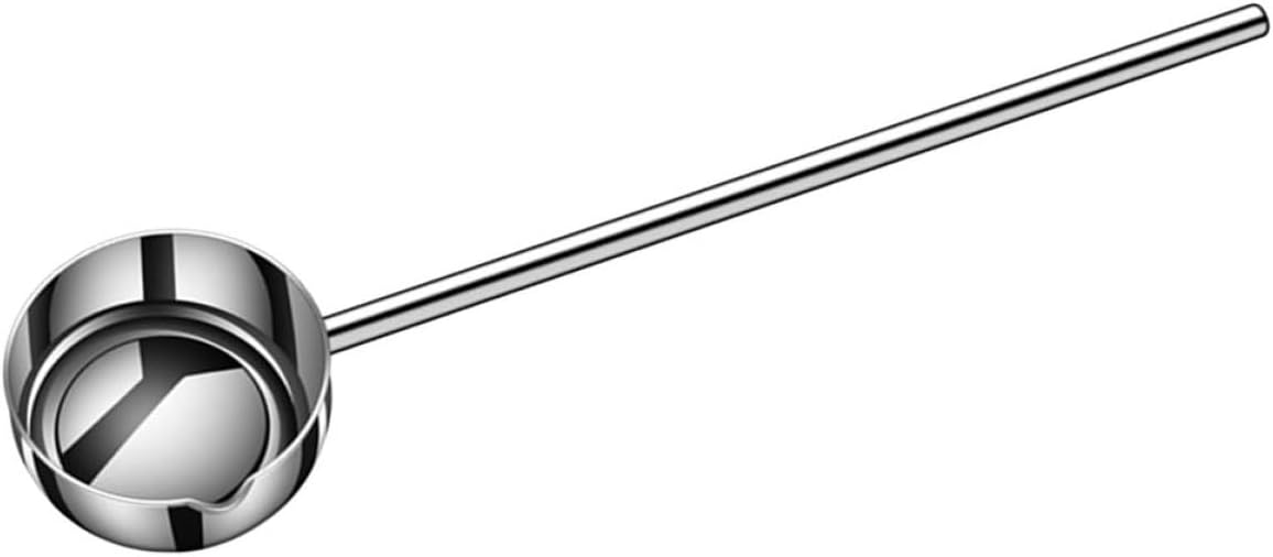 Stainless Steel Long Handle Ladle Deep Soup Spoon Multipurpose Water Scoop for Kitchen Household Cooking and Soup Serving