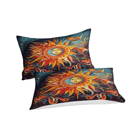 Housse de couette 140x200 fermeture éclair pour lit simple