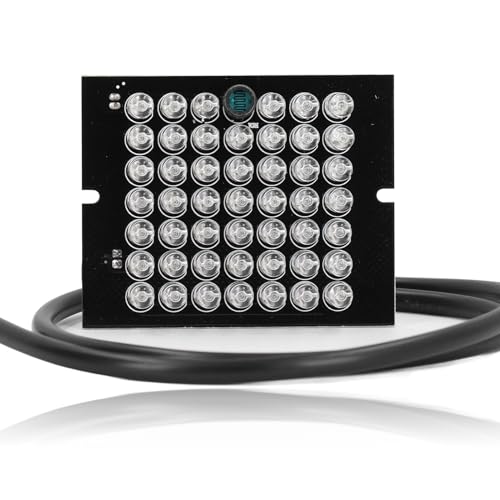 48 Pieces 940NM IR LED Light Board for CCTV