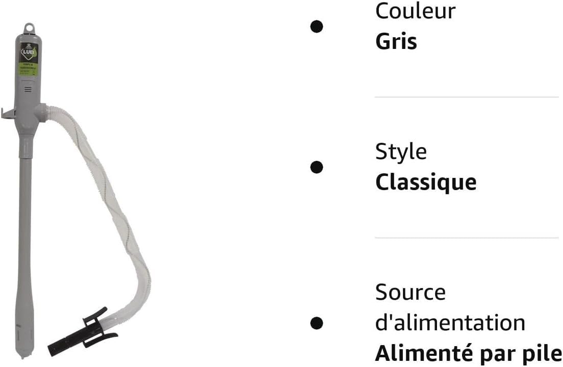 Pompe de transvasement sur piles TOPCAR 08585