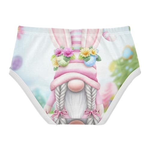 Cute Easter Rabbit Gnome Panties for Girl Girls Underwear Toddler Cotton Flower Kids Briefs Undies 2t2