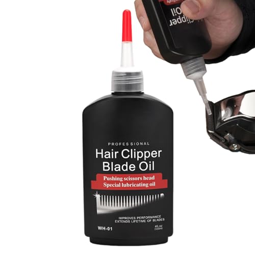 para Cortapelos Eléctrico – Lubricante para Máquina Afeitadora Tijeras | Mantenimiento Protección Oxidación | 120ml para Corte Pelo Hombre Barbería Casa