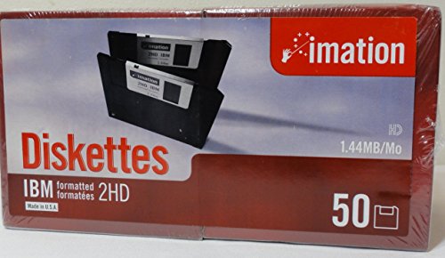 Imation - 3-1/2 Diskettes, geformatteerd, PC-formaat, 1,44 MB, DS-HD