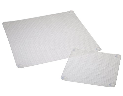 Norpro Silicone Stretch Bowl Covers, Clear, Set of 2