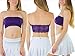 ToBeInStyle Women's 6 Pack of Lace Back Padded Bandeaus - Assorted - OS