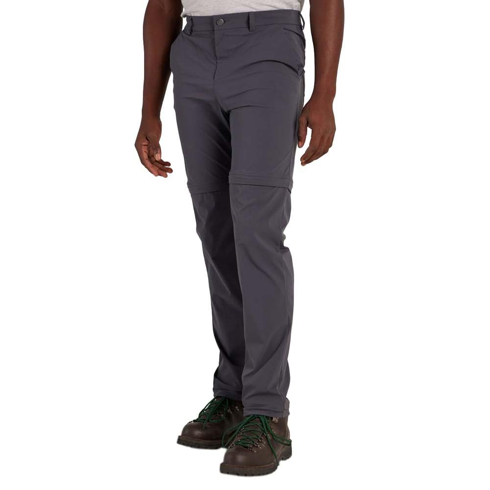 Marmot Meżczyzni Arch Rock Convertible Pant, Oddychające Spodnie Trekkingowe Zapinane na Zamek, Wodoodporne Spodnie Turystyczne, Długie Spodnie Z Odpinanymi Nogawkami, Dark Steel, 28