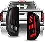 Winjet LED Tail Lights Assembly for 2014-2021 Toyota Tundra Taillights with Led Sequential Turn Signals DRL Brake Lights Rear Lamps Pair Replacement for Tundra Pickup Passenger and Driver Side (Smoke)