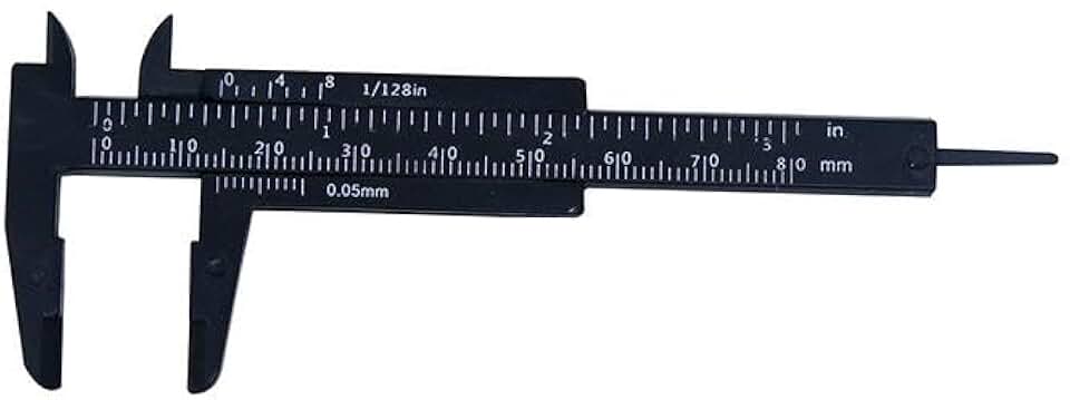 WESTERN - Paquimetro Plastico Mini 80 mm