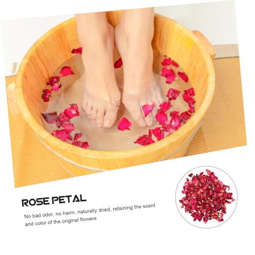 Pétalos de rosa secos 250g para decoración y manualidades miniatura 4