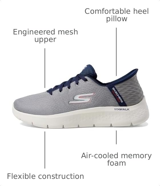 Image of Skechers Men's Go Walk Flex - New World Sneaker