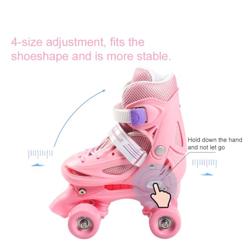 Patins à roulettes ajustables pour apprendre à patiner sans douleur - 4