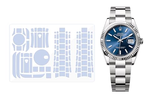 BagArmor �ی�t�B���� Rolex Datejust 36mm 126231 126233 126234 Oyster bracelet �p �����X�L�� �t���E�H�b�` �X�N���[���v���e�N�^�[ �{�f�B�J�o�[�X�e�b�J�[(�t���{�f�B�t�B����x2)
