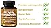 NUTRAHERBALS Ashwagandha Supplement Made with Premium Ashwaganda Root Powder 1200mg with Black Pepper Extract for Increased Absorption - 120 Vegi Capsules
