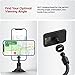 TalkWorks Magnetic Gooseneck Car Dash Windshield Cell Phone Stand Mount Charger Compatible w/iPhone 15/Pro/Max, 14/Plus/Pro/Max, 13/Mini/Pro/Max, 12/Mini/Pro/Max MagSafe Smartphone Cases (Black)