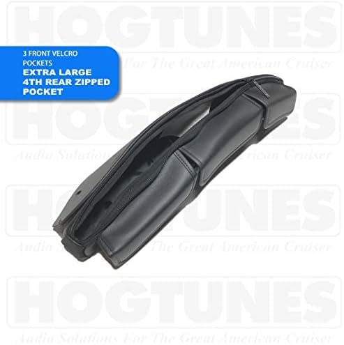 Miniatura 4 de Hogtunes WS-Bag Bolsa para parabrisas, compatible con motocicletas Harley-Davidson 1998-2013